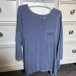 3/4 sleeve off the shoulder tee